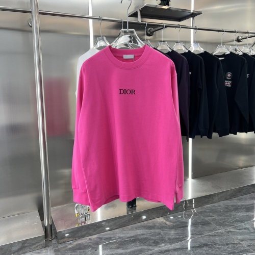 Cheap Christian Dior T-Shirts Long Sleeved For Unisex #1244823 Replica Wholesale [$42.00 USD] [ITEM#1244823] on Replica Christian Dior T-Shirts