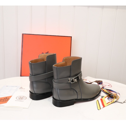 Cheap Hermes Boots For Women #1244826 Replica Wholesale [$98.00 USD] [ITEM#1244826] on Replica Hermes Boots