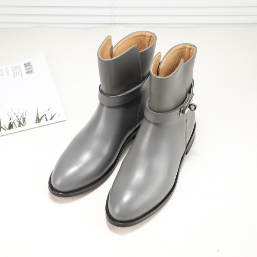 Cheap Hermes Boots For Women #1244841 Replica Wholesale [$98.00 USD] [ITEM#1244841] on Replica Hermes Boots