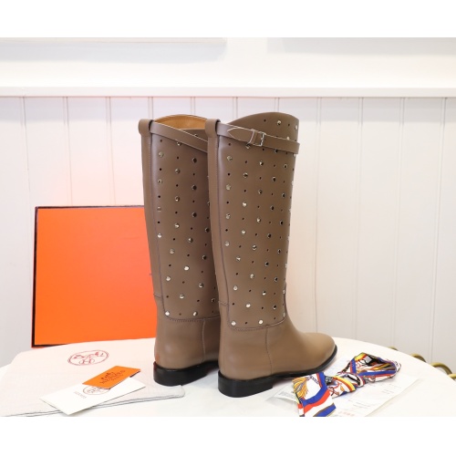 Cheap Hermes Boots For Women #1244851 Replica Wholesale [$132.00 USD] [ITEM#1244851] on Replica Hermes Boots