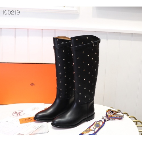 Cheap Hermes Boots For Women #1244854 Replica Wholesale [$132.00 USD] [ITEM#1244854] on Replica Hermes Boots