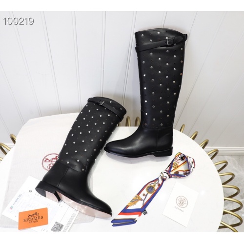 Cheap Hermes Boots For Women #1244854 Replica Wholesale [$132.00 USD] [ITEM#1244854] on Replica Hermes Boots