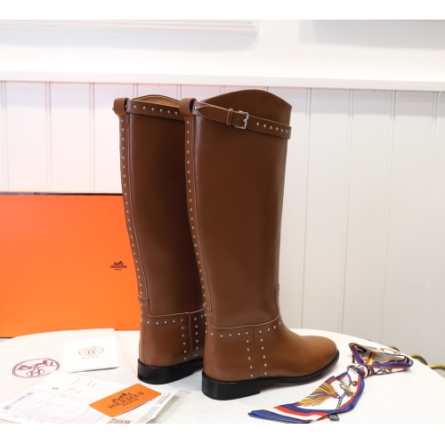 Cheap Hermes Boots For Women #1244859 Replica Wholesale [$118.00 USD] [ITEM#1244859] on Replica Hermes Boots