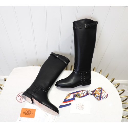 Cheap Hermes Boots For Women #1244862 Replica Wholesale [$118.00 USD] [ITEM#1244862] on Replica Hermes Boots