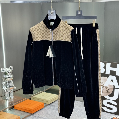 Cheap Gucci Tracksuits Long Sleeved For Men #1244863 Replica Wholesale [$112.00 USD] [ITEM#1244863] on Replica Gucci Tracksuits