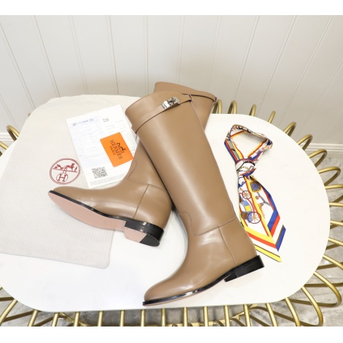 Cheap Hermes Boots For Women #1244867 Replica Wholesale [$112.00 USD] [ITEM#1244867] on Replica Hermes Boots