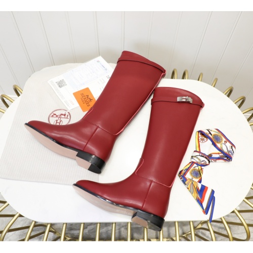 Cheap Hermes Boots For Women #1244870 Replica Wholesale [$112.00 USD] [ITEM#1244870] on Replica Hermes Boots