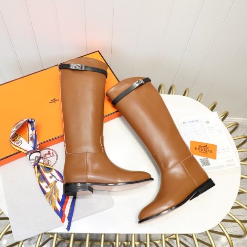 Cheap Hermes Boots For Women #1244872 Replica Wholesale [$112.00 USD] [ITEM#1244872] on Replica Hermes Boots