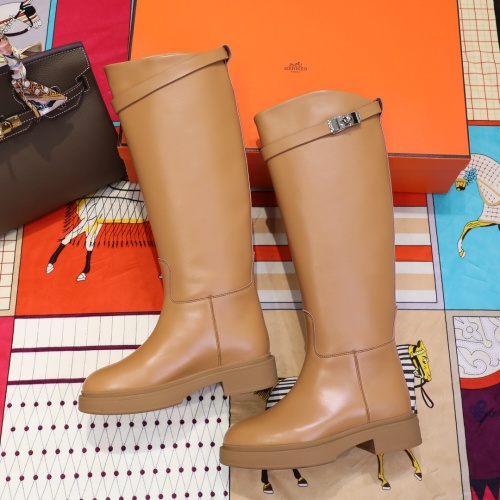 Cheap Hermes Boots For Women #1244874 Replica Wholesale [$112.00 USD] [ITEM#1244874] on Replica Hermes Boots