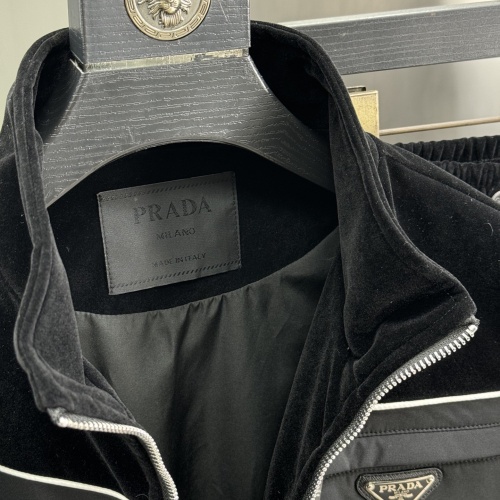 Cheap Prada Tracksuits Long Sleeved For Men #1244877 Replica Wholesale [$112.00 USD] [ITEM#1244877] on Replica Prada Tracksuits