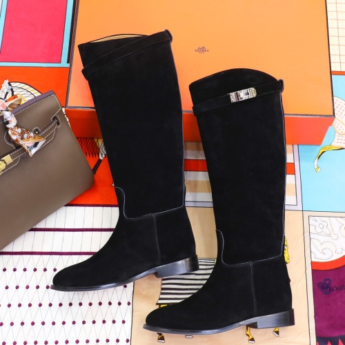 Cheap Hermes Boots For Women #1244881 Replica Wholesale [$112.00 USD] [ITEM#1244881] on Replica Hermes Boots