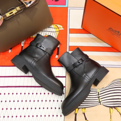 Cheap Hermes Boots For Women #1244883 Replica Wholesale [$102.00 USD] [ITEM#1244883] on Replica Hermes Boots