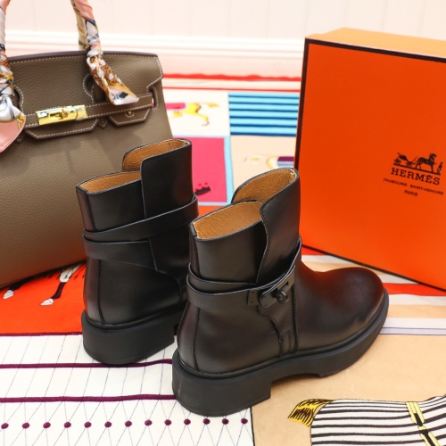 Cheap Hermes Boots For Women #1244883 Replica Wholesale [$102.00 USD] [ITEM#1244883] on Replica Hermes Boots