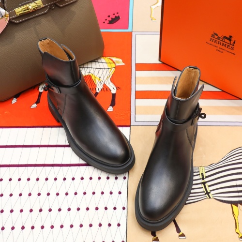 Cheap Hermes Boots For Women #1244883 Replica Wholesale [$102.00 USD] [ITEM#1244883] on Replica Hermes Boots