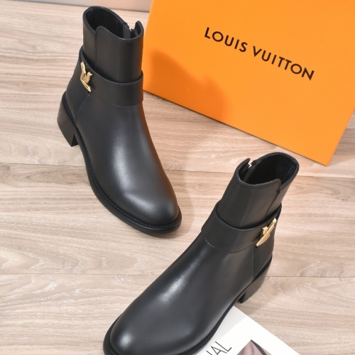 Cheap Louis Vuitton Boots For Women #1244888 Replica Wholesale [$98.00 USD] [ITEM#1244888] on Replica Louis Vuitton Boots