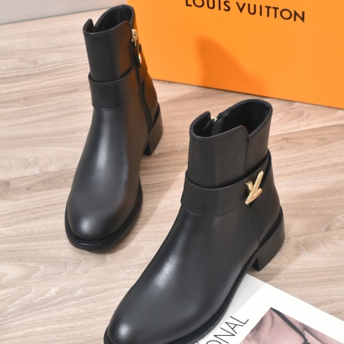 Cheap Louis Vuitton Boots For Women #1244888 Replica Wholesale [$98.00 USD] [ITEM#1244888] on Replica Louis Vuitton Boots