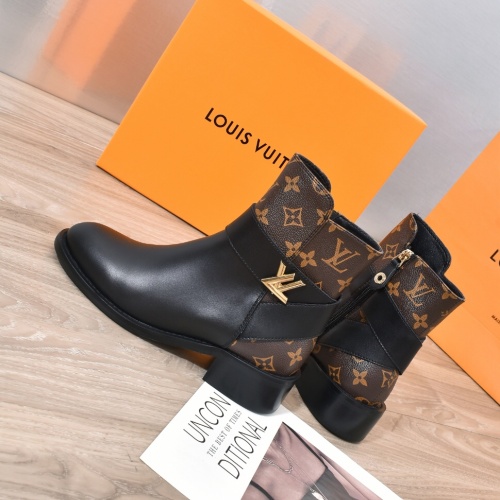 Cheap Louis Vuitton Boots For Women #1244891 Replica Wholesale [$98.00 USD] [ITEM#1244891] on Replica Louis Vuitton Boots