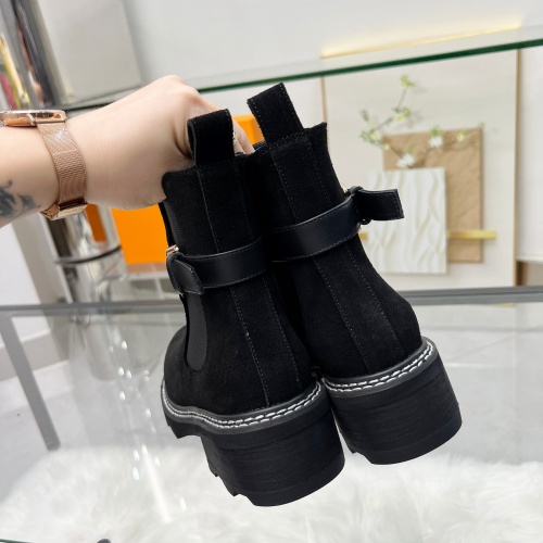 Cheap Louis Vuitton Boots For Women #1244896 Replica Wholesale [$100.00 USD] [ITEM#1244896] on Replica Louis Vuitton Boots