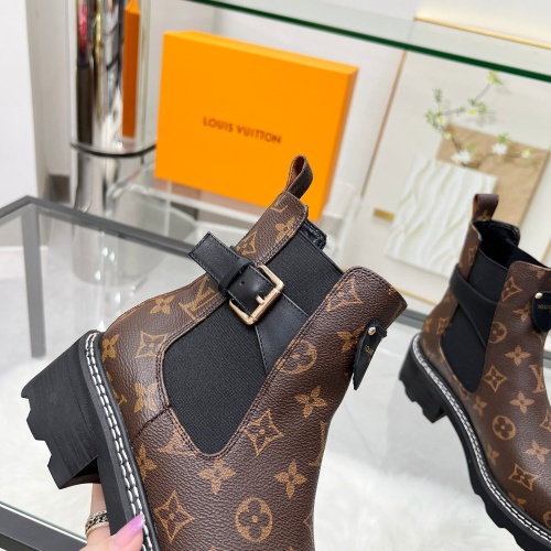 Cheap Louis Vuitton Boots For Women #1244900 Replica Wholesale [$100.00 USD] [ITEM#1244900] on Replica Louis Vuitton Boots