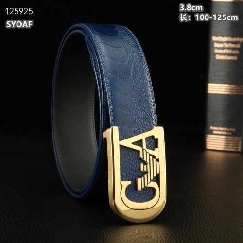 Cheap Armani AAA Quality Belts For Men #1244901 Replica Wholesale [$64.00 USD] [ITEM#1244901] on Replica Armani AAA Quality Belts