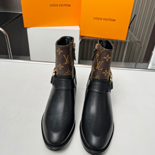 Cheap Louis Vuitton Boots For Women #1244903 Replica Wholesale [$102.00 USD] [ITEM#1244903] on Replica Louis Vuitton Boots