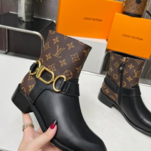 Cheap Louis Vuitton Boots For Women #1244903 Replica Wholesale [$102.00 USD] [ITEM#1244903] on Replica Louis Vuitton Boots