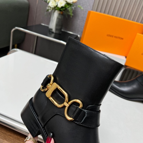 Cheap Louis Vuitton Boots For Women #1244905 Replica Wholesale [$102.00 USD] [ITEM#1244905] on Replica Louis Vuitton Boots