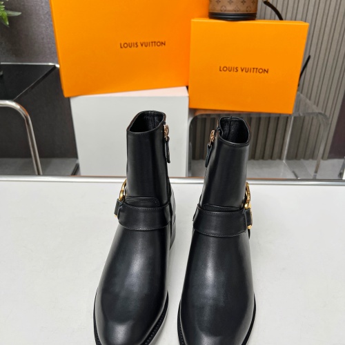 Cheap Louis Vuitton Boots For Women #1244905 Replica Wholesale [$102.00 USD] [ITEM#1244905] on Replica Louis Vuitton Boots