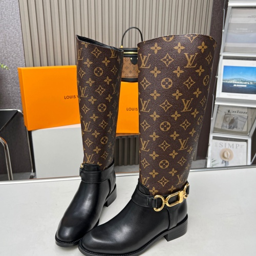 Cheap Louis Vuitton Boots For Women #1244913 Replica Wholesale [$130.00 USD] [ITEM#1244913] on Replica Louis Vuitton Boots