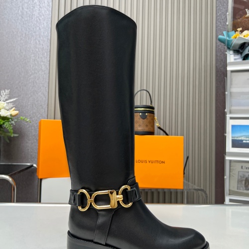 Cheap Louis Vuitton Boots For Women #1244915 Replica Wholesale [$130.00 USD] [ITEM#1244915] on Replica Louis Vuitton Boots