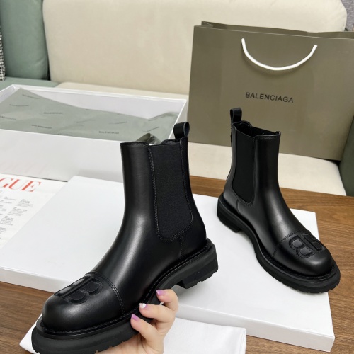 Cheap Balenciaga Boots For Women #1244923 Replica Wholesale [$105.00 USD] [ITEM#1244923] on Replica Balenciaga Boots