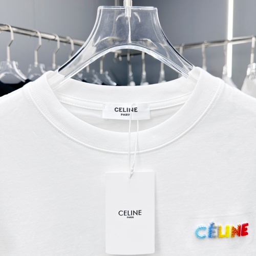 Cheap Celine T-Shirts Short Sleeved For Unisex #1244929 Replica Wholesale [$42.00 USD] [ITEM#1244929] on Replica Celine T-Shirts