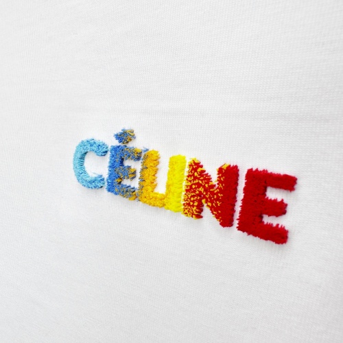 Cheap Celine T-Shirts Short Sleeved For Unisex #1244929 Replica Wholesale [$42.00 USD] [ITEM#1244929] on Replica Celine T-Shirts