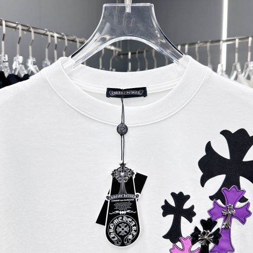 Cheap Chrome Hearts T-Shirts Short Sleeved For Unisex #1244935 Replica Wholesale [$42.00 USD] [ITEM#1244935] on Replica Chrome Hearts T-Shirts