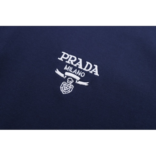 Cheap Prada T-Shirts Short Sleeved For Men #1244954 Replica Wholesale [$39.00 USD] [ITEM#1244954] on Replica Prada T-Shirts