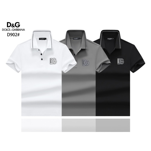 Cheap Dolce &amp; Gabbana D&amp;G T-Shirts Short Sleeved For Men #1244978 Replica Wholesale [$39.00 USD] [ITEM#1244978] on Replica Dolce &amp; Gabbana D&amp;G T-Shirts