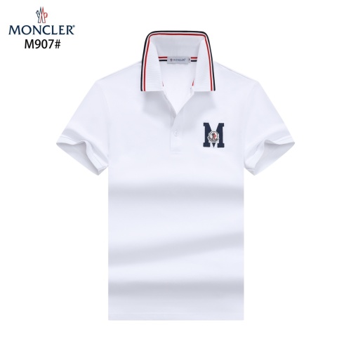 Cheap Moncler T-Shirts Short Sleeved For Men #1244981 Replica Wholesale [$39.00 USD] [ITEM#1244981] on Replica Moncler T-Shirts