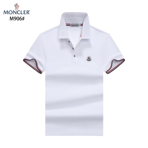 Cheap Moncler T-Shirts Short Sleeved For Men #1244985 Replica Wholesale [$39.00 USD] [ITEM#1244985] on Replica Moncler T-Shirts