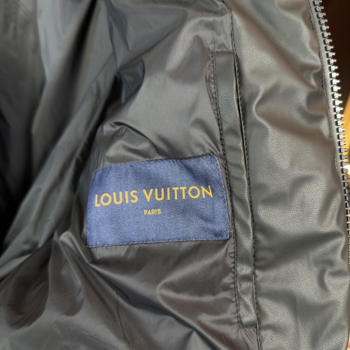 Cheap Louis Vuitton LV Down Feather Coat Long Sleeved For Men #1245009 Replica Wholesale [$235.00 USD] [ITEM#1245009] on Replica Louis Vuitton LV Down Feather Coat