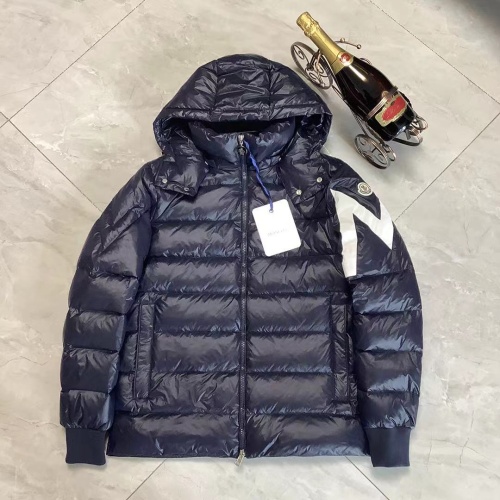 Cheap Moncler Down Feather Coat Long Sleeved For Unisex #1245013 Replica Wholesale [$160.00 USD] [ITEM#1245013] on Replica Moncler Down Feather Coat