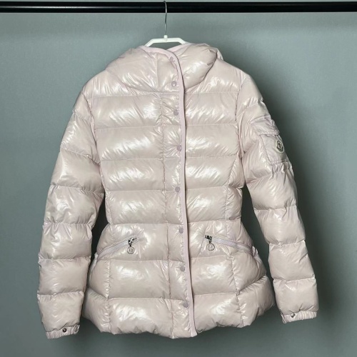 Cheap Moncler Down Feather Coat Long Sleeved For Women #1245017 Replica Wholesale [$170.00 USD] [ITEM#1245017] on Replica Moncler Down Feather Coat