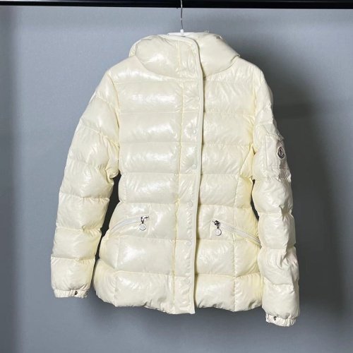 Cheap Moncler Down Feather Coat Long Sleeved For Women #1245018 Replica Wholesale [$170.00 USD] [ITEM#1245018] on Replica Moncler Down Feather Coat