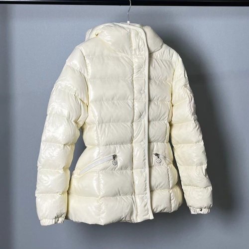 Cheap Moncler Down Feather Coat Long Sleeved For Women #1245018 Replica Wholesale [$170.00 USD] [ITEM#1245018] on Replica Moncler Down Feather Coat