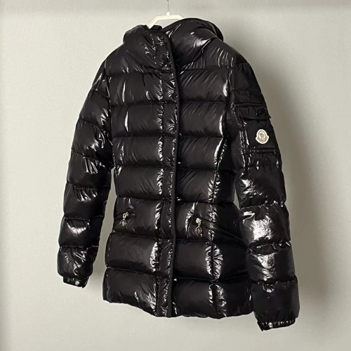 Cheap Moncler Down Feather Coat Long Sleeved For Women #1245019 Replica Wholesale [$170.00 USD] [ITEM#1245019] on Replica Moncler Down Feather Coat