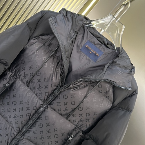 Cheap Louis Vuitton LV Down Feather Coat Long Sleeved For Men #1245033 Replica Wholesale [$220.00 USD] [ITEM#1245033] on Replica Louis Vuitton LV Down Feather Coat