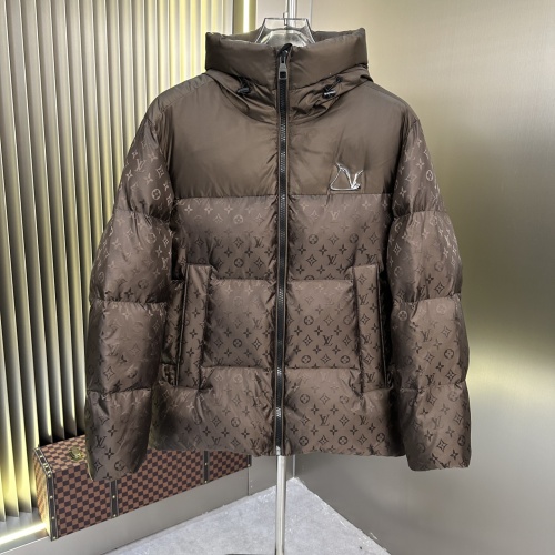 Cheap Louis Vuitton LV Down Feather Coat Long Sleeved For Men #1245034 Replica Wholesale [$220.00 USD] [ITEM#1245034] on Replica Louis Vuitton LV Down Feather Coat