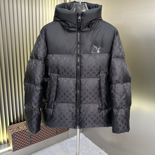 Cheap Louis Vuitton LV Down Feather Coat Long Sleeved For Men #1245035 Replica Wholesale [$220.00 USD] [ITEM#1245035] on Replica Louis Vuitton LV Down Feather Coat