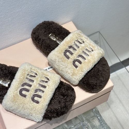 Cheap MIU MIU Slippers For Women #1245039 Replica Wholesale [$98.00 USD] [ITEM#1245039] on Replica MIU MIU Slippers