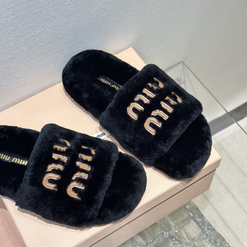 Cheap MIU MIU Slippers For Women #1245045 Replica Wholesale [$98.00 USD] [ITEM#1245045] on Replica MIU MIU Slippers