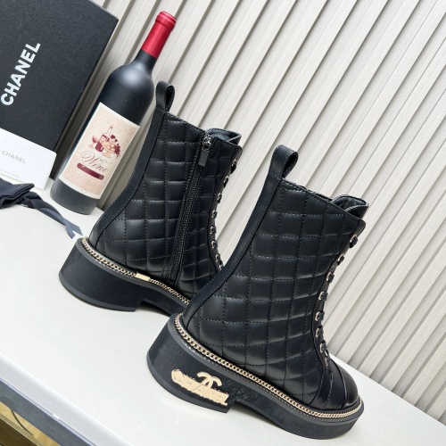 Cheap Chanel Boots For Women #1245048 Replica Wholesale [$115.00 USD] [ITEM#1245048] on Replica Chanel Boots